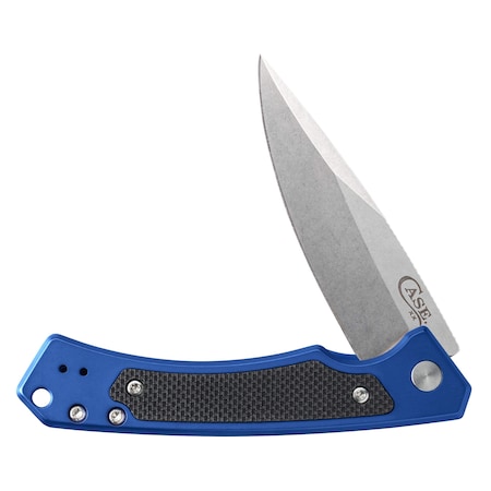 Case Cutlery Anodized Aluminum Marilla Knife, Blue 25882